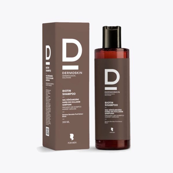 Dermoskin Biotin Shampoo For Men 200ml - 1