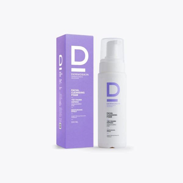 Dermoskin Facial Cleansing Foam 200ml - 1