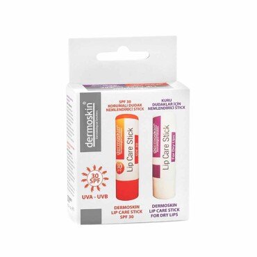 Dermoskin Lip Care Stick 2x3.9g Set - Dermoskin