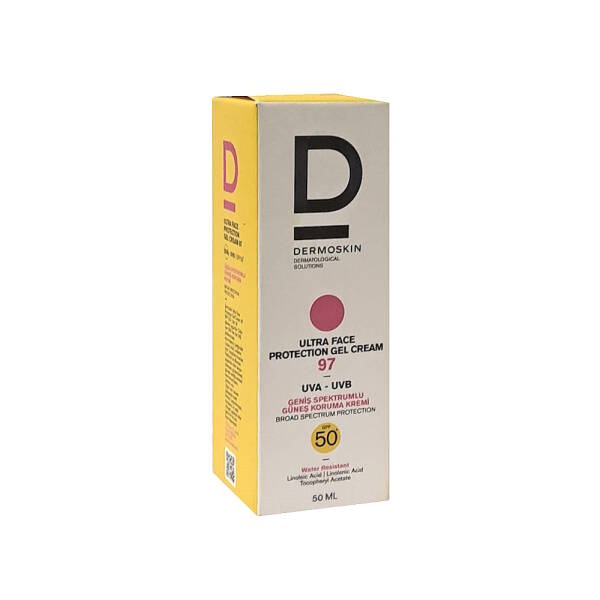 Dermoskin Ultra Face Protection Sun Screen SPF97 Gel Cream 50ml - 1