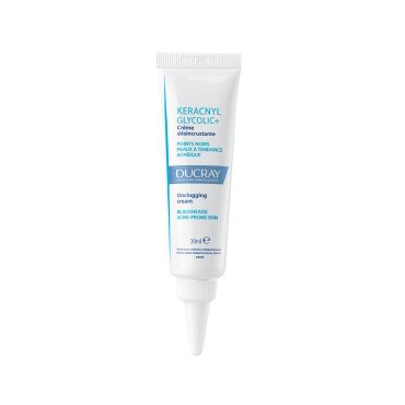 Ducray Keracnyl Glycolic+ Siyah Nokta ve Parlama Karşıtı Bakım Kremi 30ml - Ducray