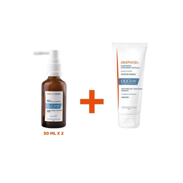Ducray Neoptide Expert Saç Güçlendirici Serum 2x50ml + Şampuan 100ml Kofre - 1