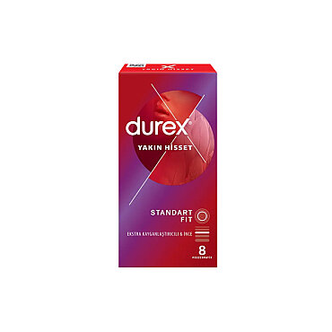 Durex Yakın Hisset Standart Fit 8 Adet - Durex
