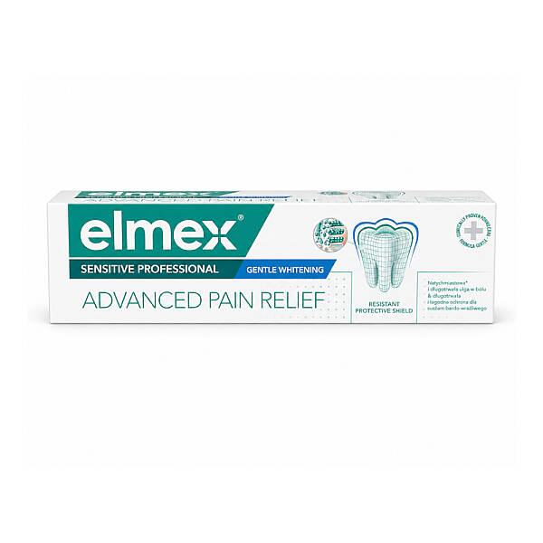Elmex Hassas Gelişmiş Rahatlama Beyazlatıcı Diş Macunu 75ml - 1