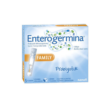Enterogermina Family Probiyotik 5 Flakon Takviye E - Enterogermina