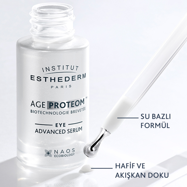 Institut Esthederm Age Proteom Peptit İçeren Göz Çevresi Serumu 15 ml – Yaşlanma Karşıtı Göz Serumu - 2