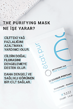 Etat Pur Express Purifying Mask Arındırıcı Yüz Maskesi 50 ml - 7