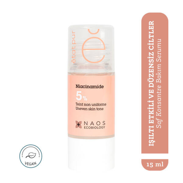 Etat Pur Active Niacinamide %5 Pürüz ve Leke Karşıtı Saf Konsantre Bakım Ürünü 15 ml - 2