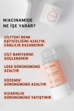 Etat Pur Active Niacinamide %5 Pürüz ve Leke Karşıtı Saf Konsantre Bakım Ürünü 15 ml - 4