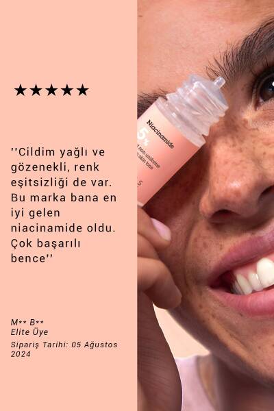 Etat Pur Active Niacinamide %5 Pürüz ve Leke Karşıtı Saf Konsantre Bakım Ürünü 15 ml - 5