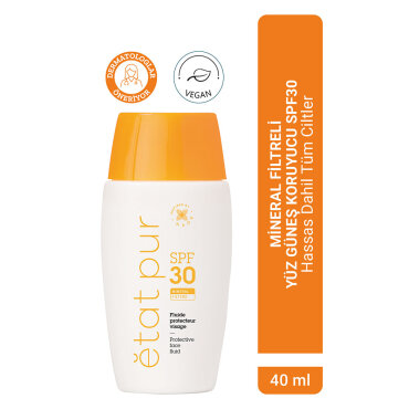 Etat Pur Protective Mineral SPF30 Güneş Koruyucu 40ml - Etat Pur (1)