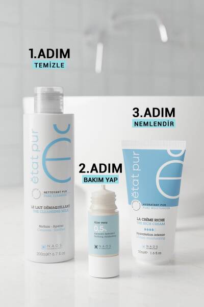 Etat Pur Pure Active Aloe Vera Kuruluk Karşıtı Saf Konsantre Bakım 15 ml - 3