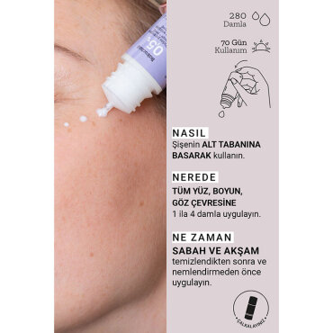 Etat Pur Pure Active Bakuchiol Kırışıklık Karşıtı Bitkisel Retinol Alternatifi Konsantre Bakım Serumu 15 ml - 3