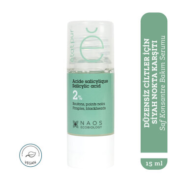 Etat Pur Pure Active Salisilik Asit %2 Siyah Nokta Görünümüne Karşı Saf Konsantre Bakım 15 ml - Etat Pur (1)