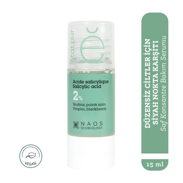 Etat Pur Pure Active Salisilik Asit %2 Siyah Nokta Görünümüne Karşı Saf Konsantre Bakım 15 ml - 2