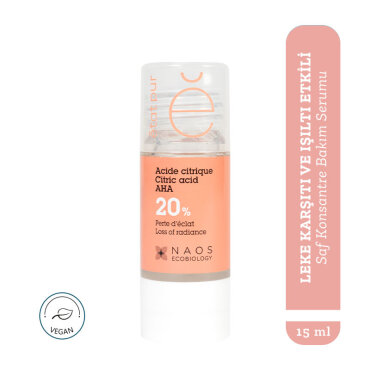 Etat Pur Pure Active Sitrik Asit %26 Gözenek Sıkılaştırıcı Saf Konsantre Bakım 15 ml - Etat Pur (1)