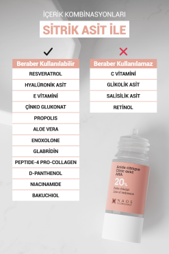 Etat Pur Pure Active Sitrik Asit %26 Gözenek Sıkılaştırıcı Saf Konsantre Bakım 15 ml - 4