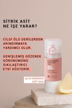 Etat Pur Pure Active Sitrik Asit %26 Gözenek Sıkılaştırıcı Saf Konsantre Bakım 15 ml - 7