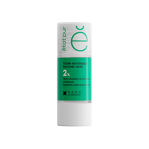 Etat Pur Pure Active Süksinik Asit %2 Hassas Ciltler için Akne ve Leke Karşıtı Konsantre Bakım Serumu 15 ml - 1