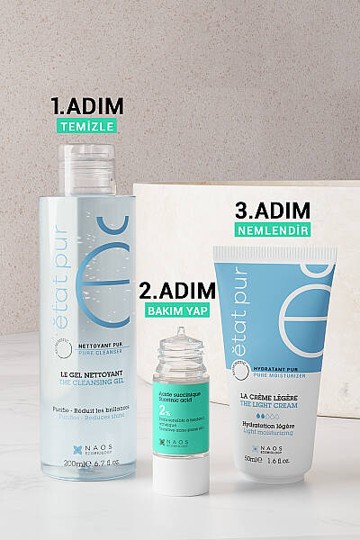 Etat Pur Pure Active Süksinik Asit %2 Hassas Ciltler için Akne ve Leke Karşıtı Konsantre Bakım Serumu 15 ml - 8