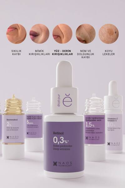 Etat Pur Retinol %0.3 Konsantre Bakım 15ml - 8