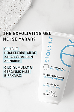 Etat Pur The Exfoliating Gel - Peeling Etkili Yüz Temizleme Jeli 50 ml - 6