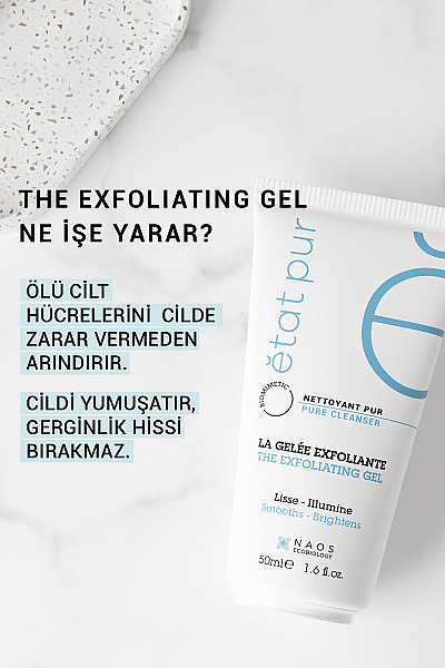 Etat Pur The Exfoliating Gel - Peeling Etkili Yüz Temizleme Jeli 50 ml - 6