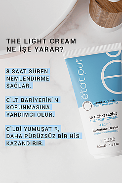 Etat Pur The Light Cream Nemlendirici Bakım Kremi 50 ml - 7