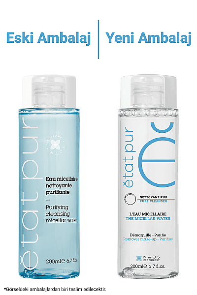 Etat Pur The Micellar Water - Yüz, Dudak ve Göz Çevresi İçin Temizleme Suyu 200 ml - 3