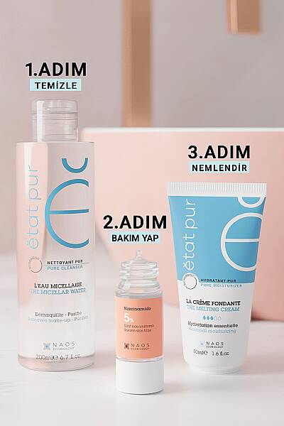 Etat Pur The Micellar Water - Yüz, Dudak ve Göz Çevresi İçin Temizleme Suyu 200 ml - 10