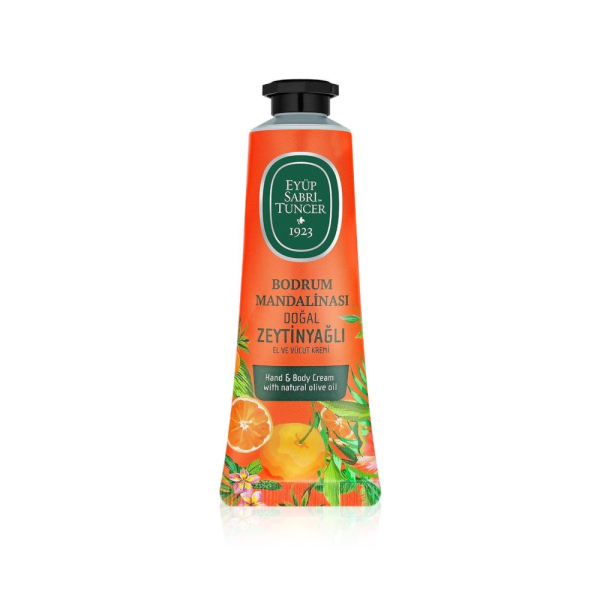 Eyüp Sabri Tuncer Bodrum Mandalinası Doğal Zeytinyağlı El ve Vücut Kremi 50 ml - 1