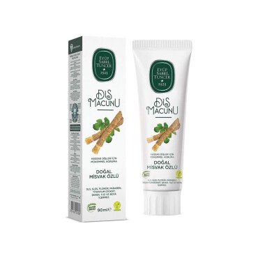 Eyüp Sabri Tuncer Diş Macunu 90ml Doğal Misvak Özlü - Eyüp Sabri Tuncer