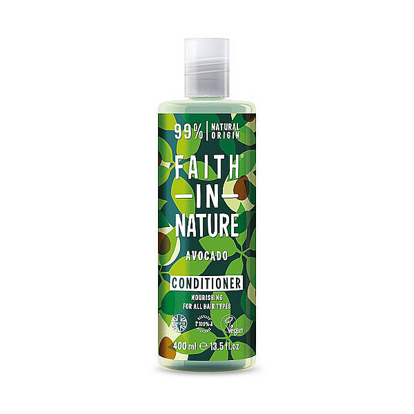 Faith İn Nature Besleyici Saç Bakım Kremi %99 Doğal İçerikli Avokado 400 ml - 1