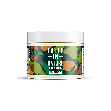 Faith İn Nature Besleyici Saç Bakım Maskesi %99 İçerikli Shea & Argan 300 ml - Faith İn Nature
