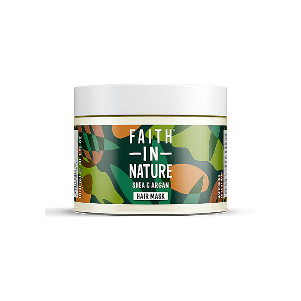 Faith İn Nature Besleyici Saç Bakım Maskesi %99 İçerikli Shea & Argan 300 ml - 1