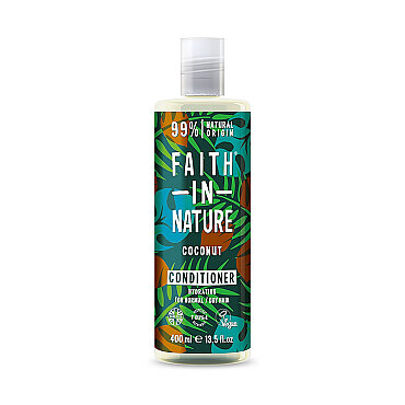 Faith İn Nature Nemlendirici Saç Bakım Kremi %99 Doğal İçerikli Hindistan Cevizi 400 ml - Faith İn Nature