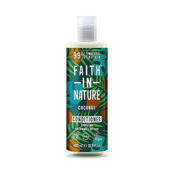 Faith İn Nature Nemlendirici Saç Bakım Kremi %99 Doğal İçerikli Hindistan Cevizi 400 ml - 1