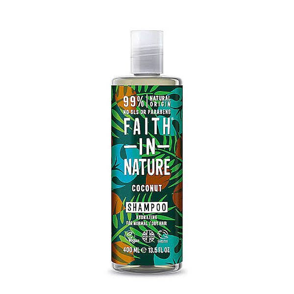 Faith İn Nature Nemlendirici Şampuan %99 Doğal İçerikli Hindistan Cevizi 400 ml - 1