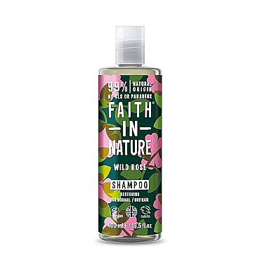  Faith İn Nature Onarıcı Şampuan %99 Doğal İçerikli Yabani Gül 400 ml - Faith İn Nature