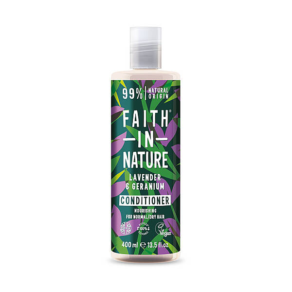 Faith İn Nature Rahatlatıcı Saç Bakım Kremi %99 Doğal İçerikli Lavanta & Sardunya 400 ml - 1