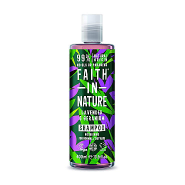Faith İn Nature Rahatlatıcı Şampuan %99 Doğal İçerikli Lavanta & Sardunya 400 ml - Faith İn Nature