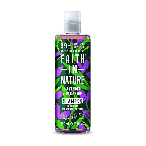 Faith İn Nature Rahatlatıcı Şampuan %99 Doğal İçerikli Lavanta & Sardunya 400 ml - 1