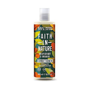 Faith İn Nature Tazeleyici Saç Bakım Kremi %99 Doğal İçerikli Greyfurt & Portakal 400 ml - Faith İn Nature