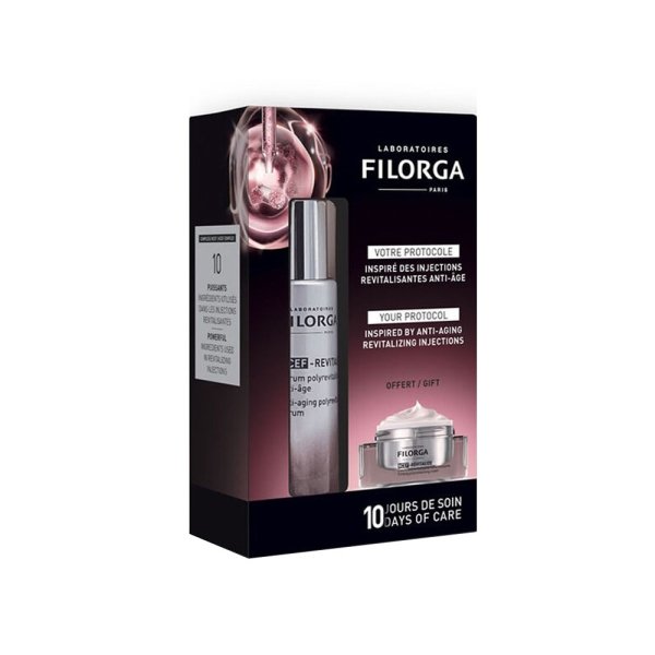 Filorga NCEF Yaşlanma Karşıtı Canlandırıcı Serum 30 ml + NCEF Sıkılaştırıcı Krem 15 ml Set - 1