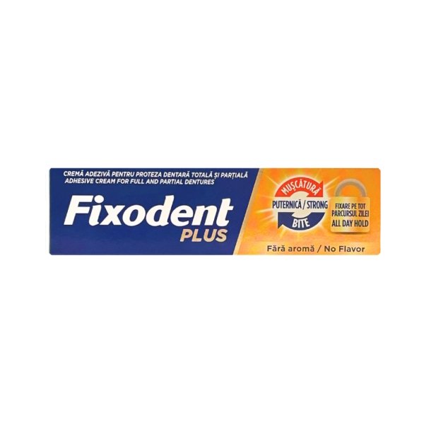 Fixodent Plus Tatsız Protez Yapıştırıcı Krem 40 gr - 1