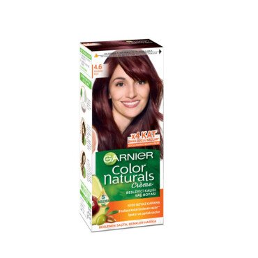 Garnier Color Naturals Besleyici Kalıcı Saç Boyası 4.6 Kestane Kızıl - Garnier
