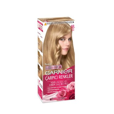Garnier Color Sensation Çarpıcı Renkler Saç Boyası 8.0 Parlak Koyu Sarı - Garnier