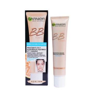 Garnier Karma ve Yağlı Ciltler İçin BB Krem 40ml Açık Ton - Garnier