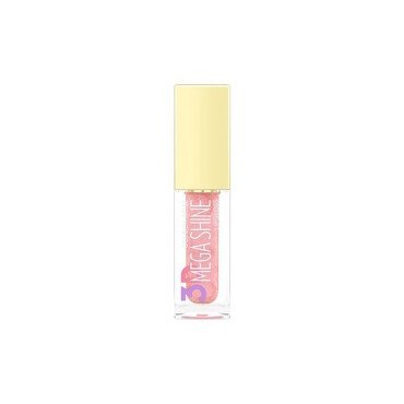 Golden Rose 3D Mega Shine Lipgloss No : 121 Sparkle - Golden Rose