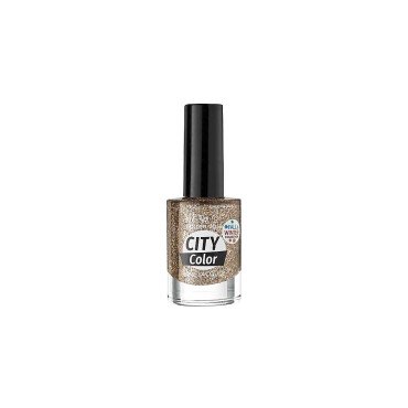 Golden Rose City Color Nail Lacquer Glitter 10.2ml No:302 - Golden Rose